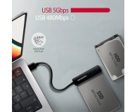 Axagon ADSA-FP2A USB-A 5Gbps - SATA 6G 2.5" SSD/HDD SLIM adapter - 1353408 - zdjęcie 2